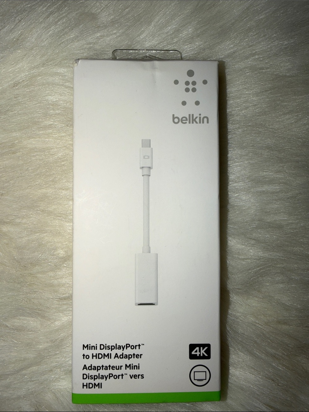 belkin White Mini DisplayPort to HDMI Adapter